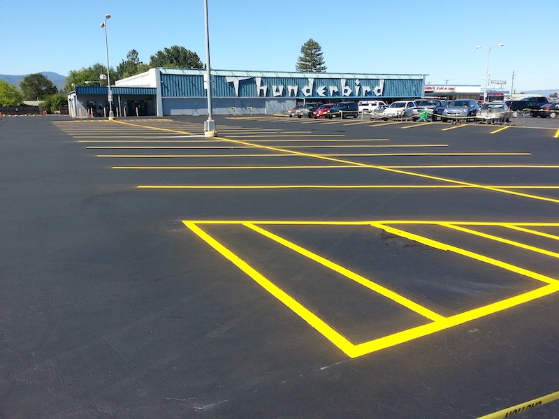 Sealcoat Striping